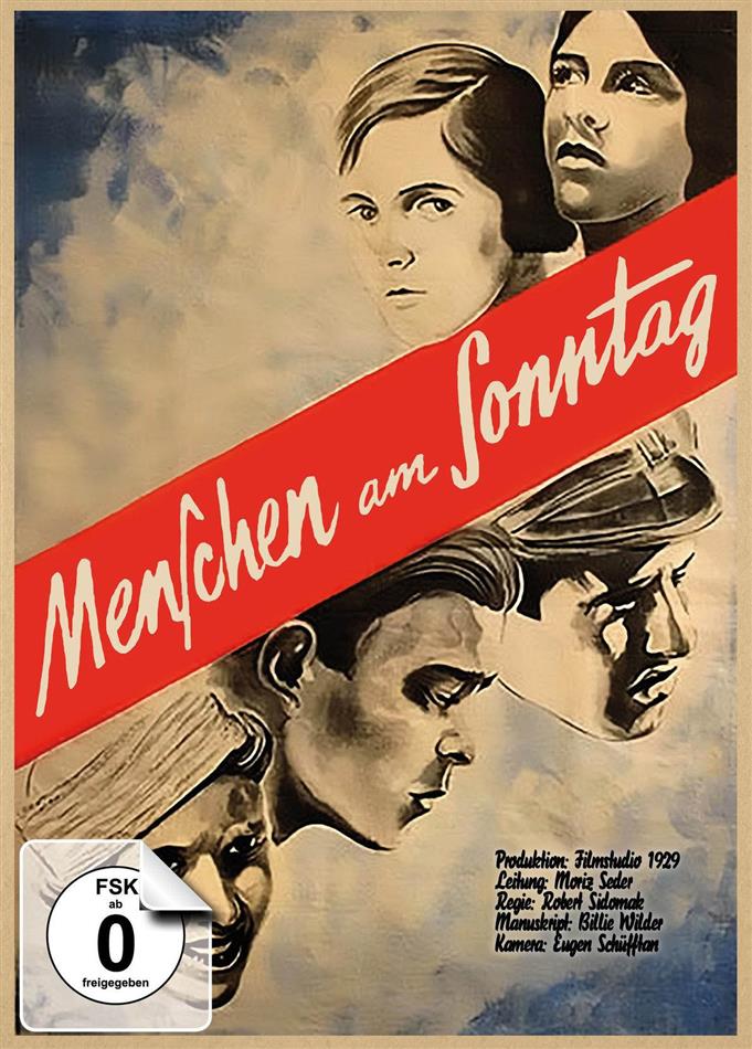 Menschen am Sonntag (1930) Limited Edition, Mediabook, Restaurierte Fassung, Blu-ray + DVD