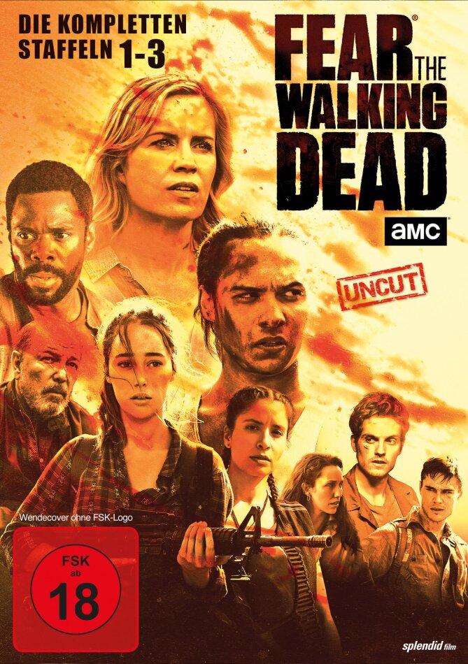 Fear the Walking Dead - Staffel 1-3 Uncut, 10 DVDs