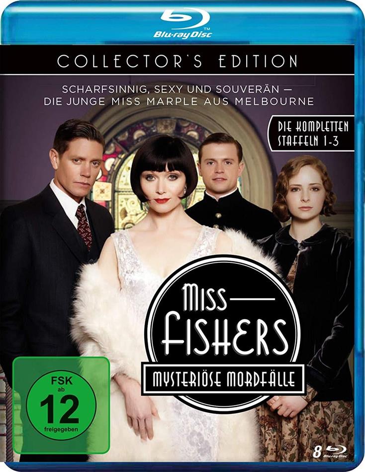 Miss Fishers mysteriöse Mordfälle - Die kompletten Staffeln 1-3 Collector's Edition, 8 Blu-rays