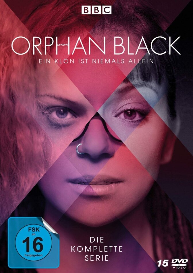 Orphan Black - Die komplette Serie 15 DVDs