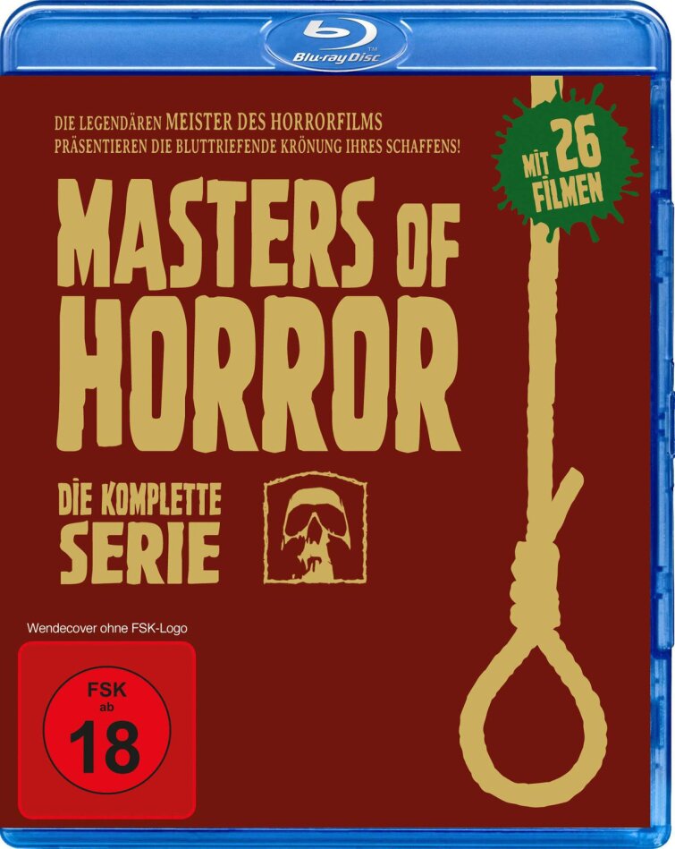 Masters of Horror - Staffel 1+2 - Big Box 8 Blu-rays