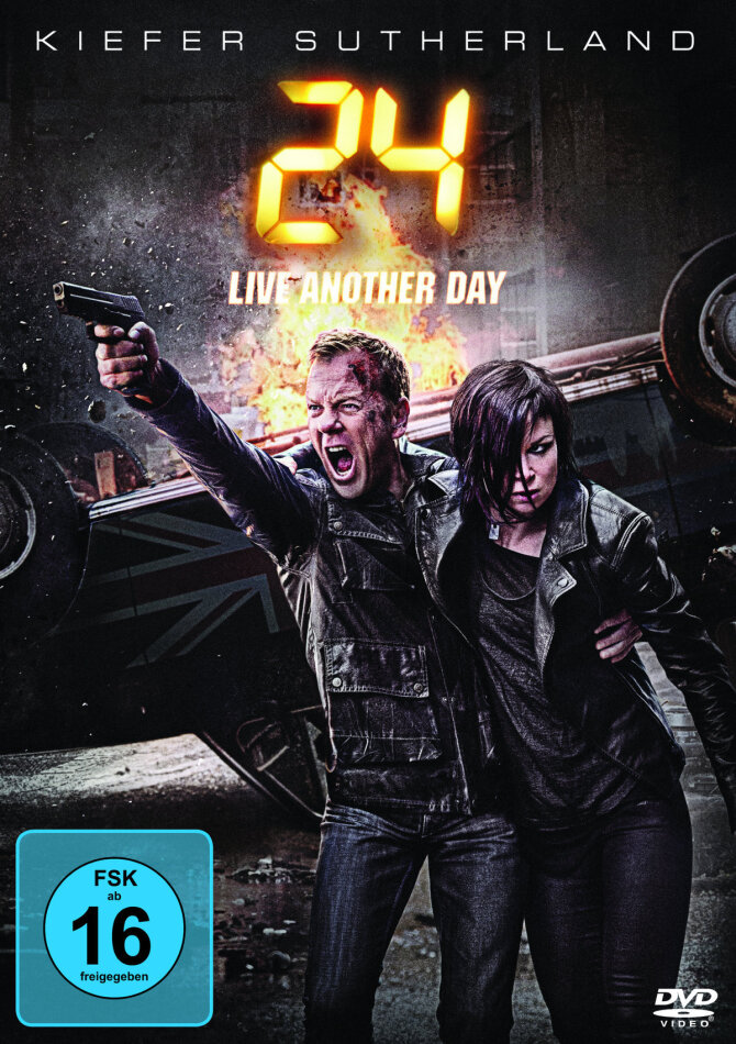 24 - Live Another Day - Staffel 9 4 DVDs