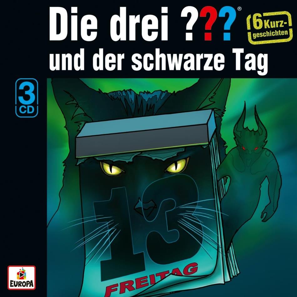 Die Drei ??? - Special Kurzgeschichte:Der schwarze Tag 3 CDs