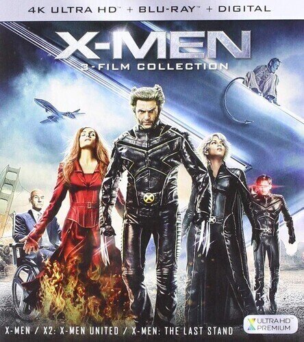 X-Men 1-3 - 3-Film Collection 3 4K Ultra HDs + 3 Blu-ray