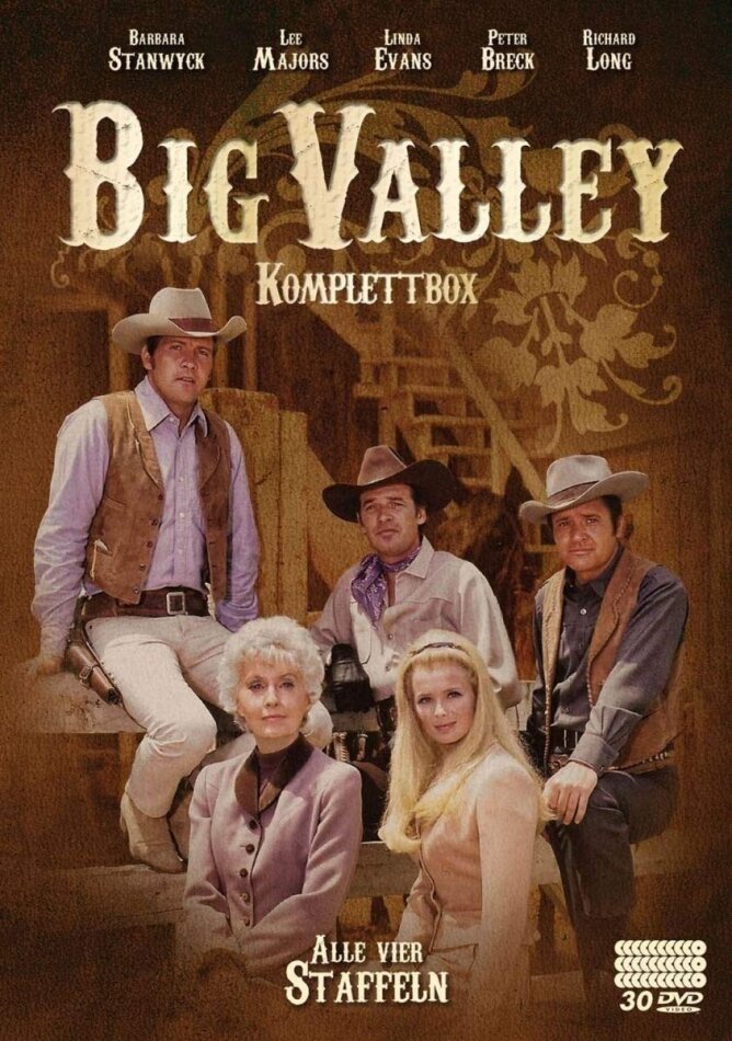 Big Valley - Komplettbox 30 DVDs