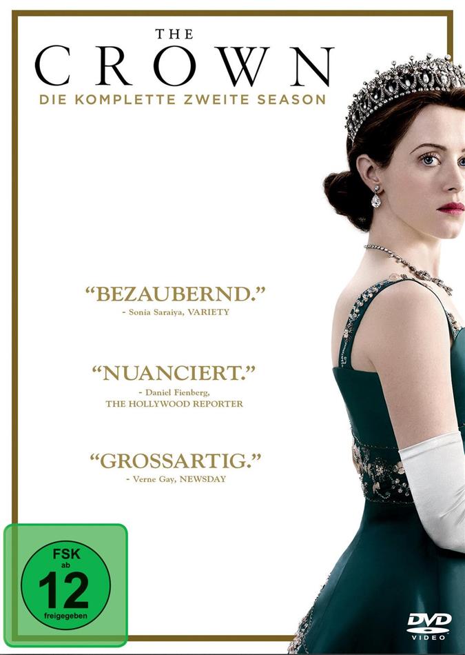 The Crown - Staffel 2 4 DVDs