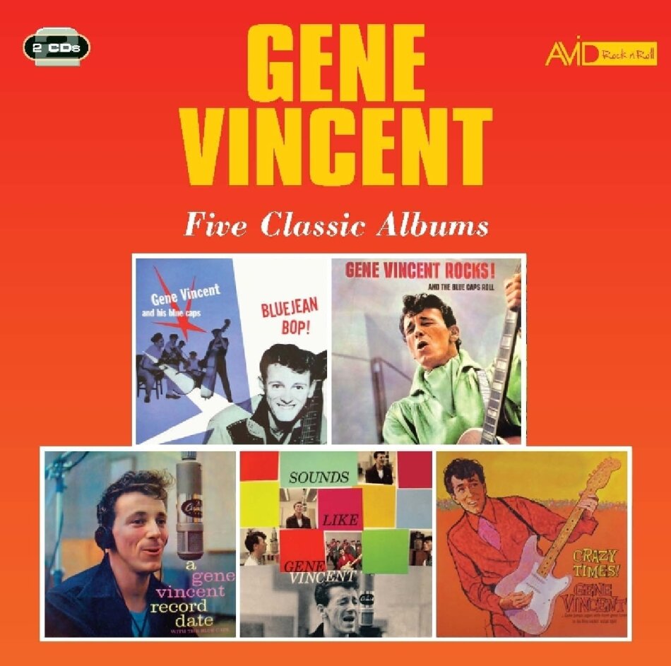 Gene Vincent - Five Classic Albums 2 CD