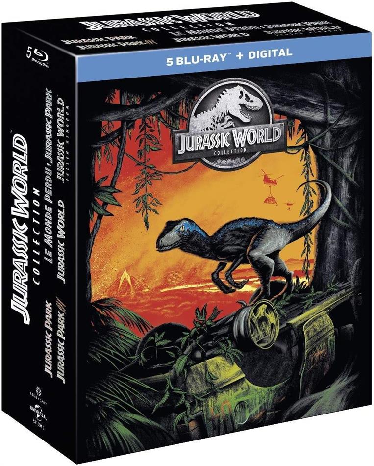 Jurassic World Collection - 5-Movie Collection 5 Blu-rays