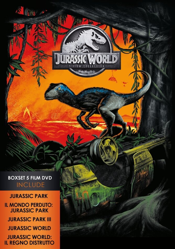 Jurassic World - 5-Movie Collection 5 DVDs