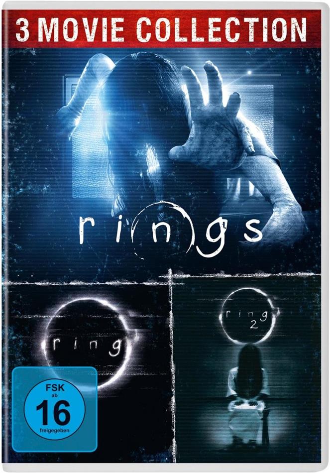Ring / Ring 2 / Rings Collector's Edition, 3 DVDs