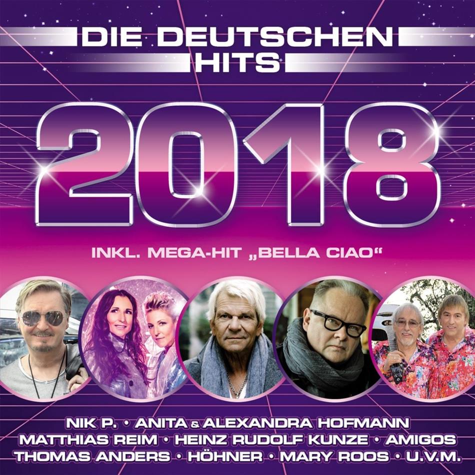 Die Deutschen Hits 2018 2 CDs