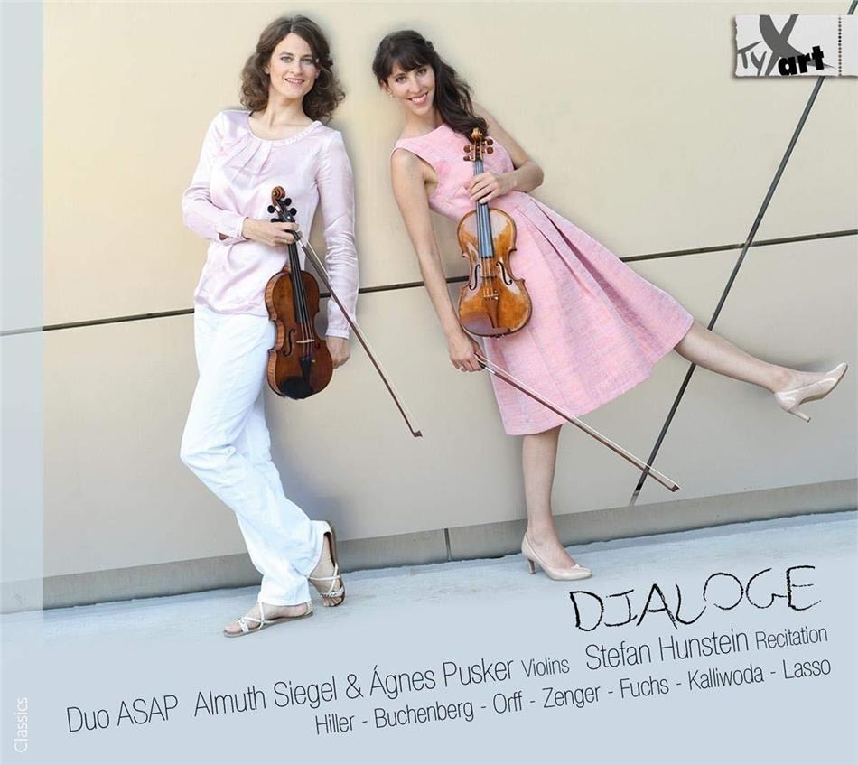 Duo Asap & Stefan Hunstein - Dialoge - Werke Für Violin-Duo & Sprecher