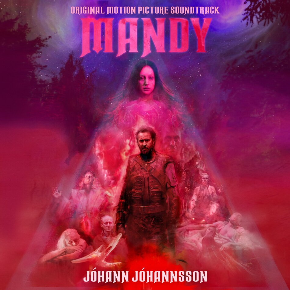 Jóhann Jóhannsson - Mandy - OST Limited Edition, Clear Red Vinyl, LP