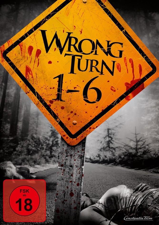 Wrong Turn 1-6 6 DVDs