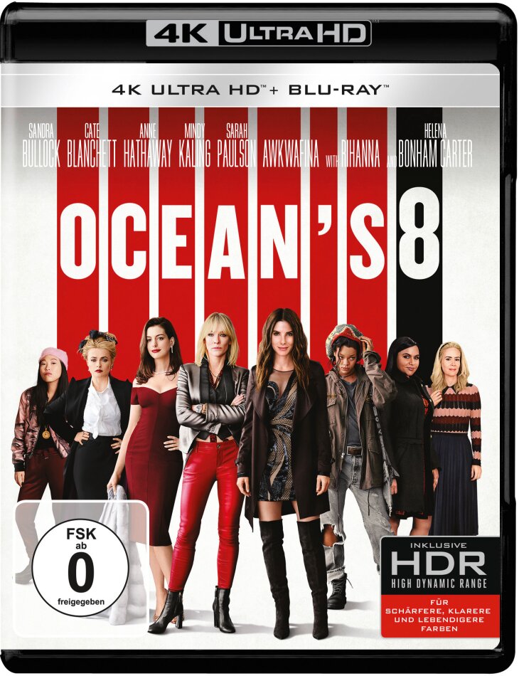 Ocean's 8 (2018) 4K Ultra HD + Blu-ray