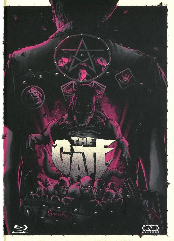 The Gate (1987) Cover C, Limited Edition, Mediabook, Blu-ray + DVD
