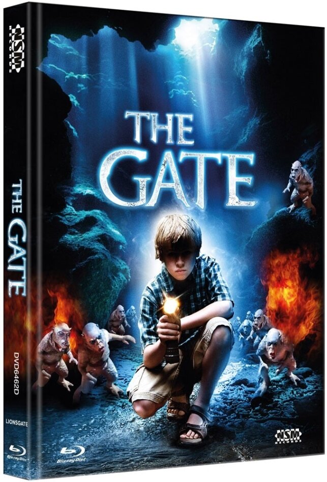 The Gate (1987) Cover D, Édition Limitée, Mediabook, Blu-ray + DVD