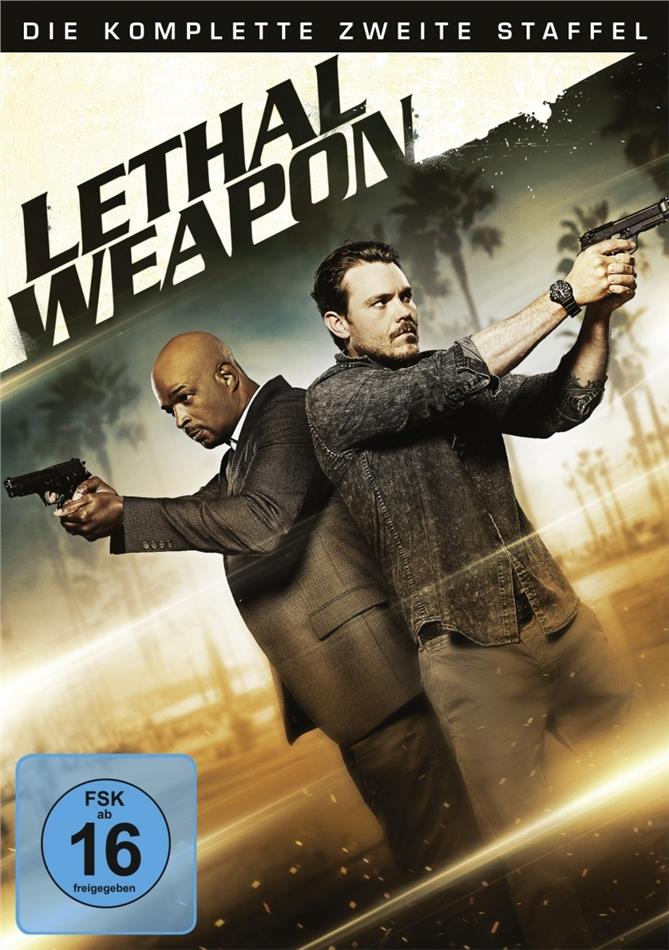 Lethal Weapon - Staffel 2 4 DVDs