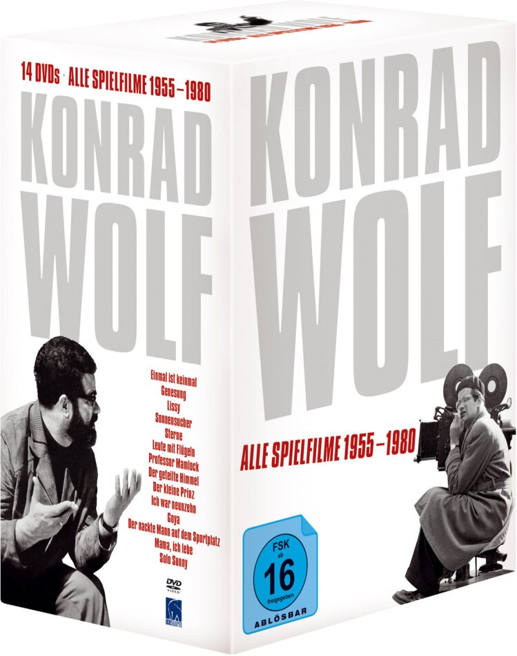 Konrad Wolf - Alle Spielfilme 1955-1980 14 DVDs