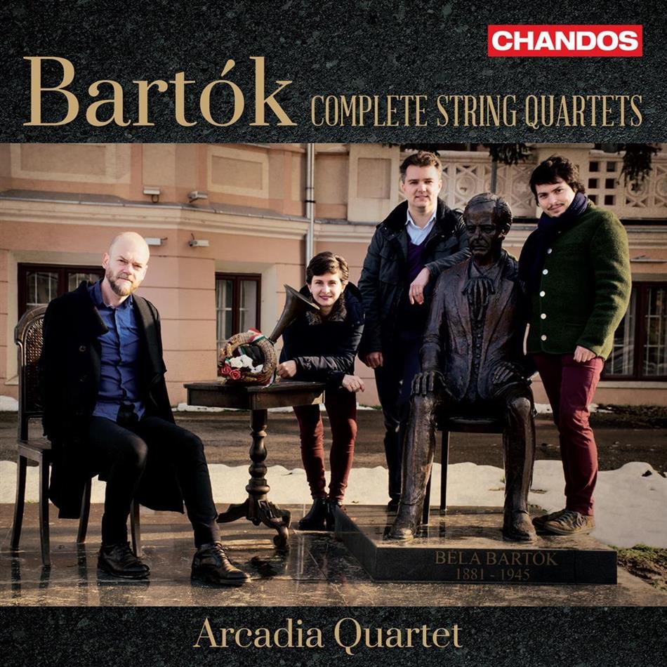 Arcadia String Quartet & Béla Bartók (1881-1945) - Complete String Quartets - Sämtliche Streichquartette