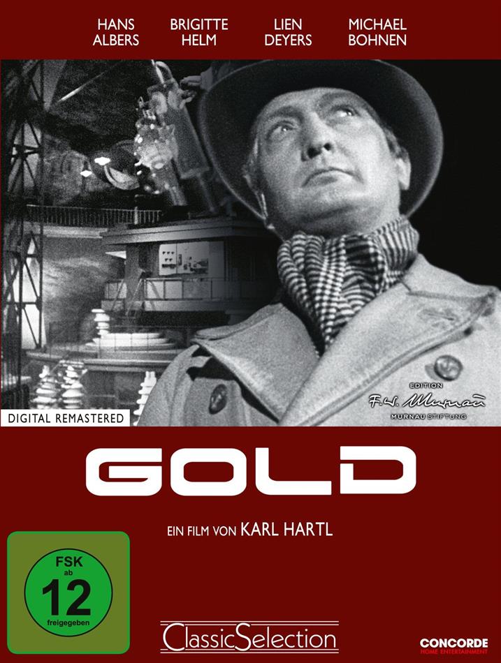 Gold (1934) Classic Selection, s/w, Limited Edition, Mediabook, Remastered