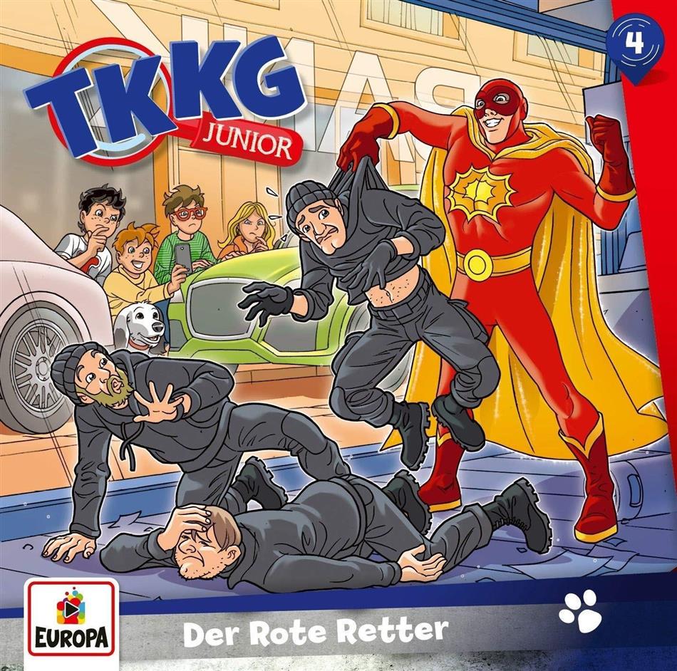 TKKG Junior - 004/Der Rote Retter