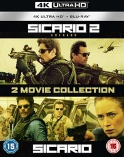 Sicario / Sicario 2 - Soldado - 2 Movie Collection 2 4K Ultra HDs + 2 Blu-rays