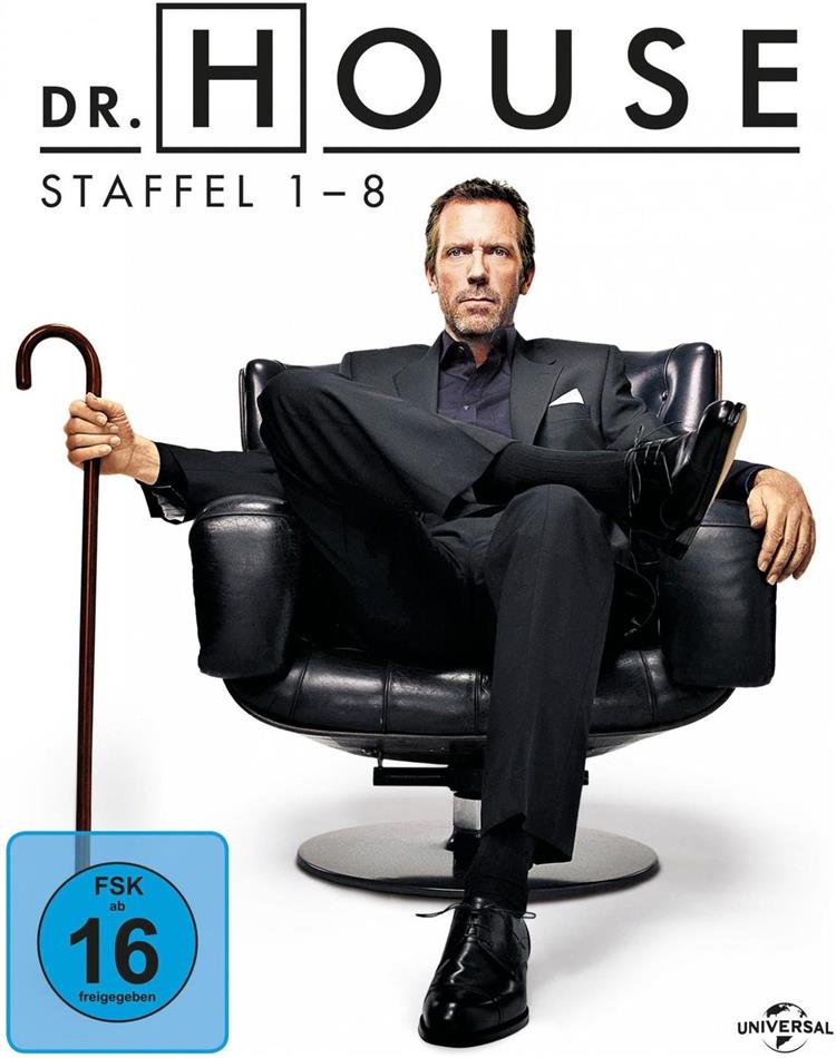 Dr. House - Die komplette Serie - Staffel 1-8 39 Blu-rays