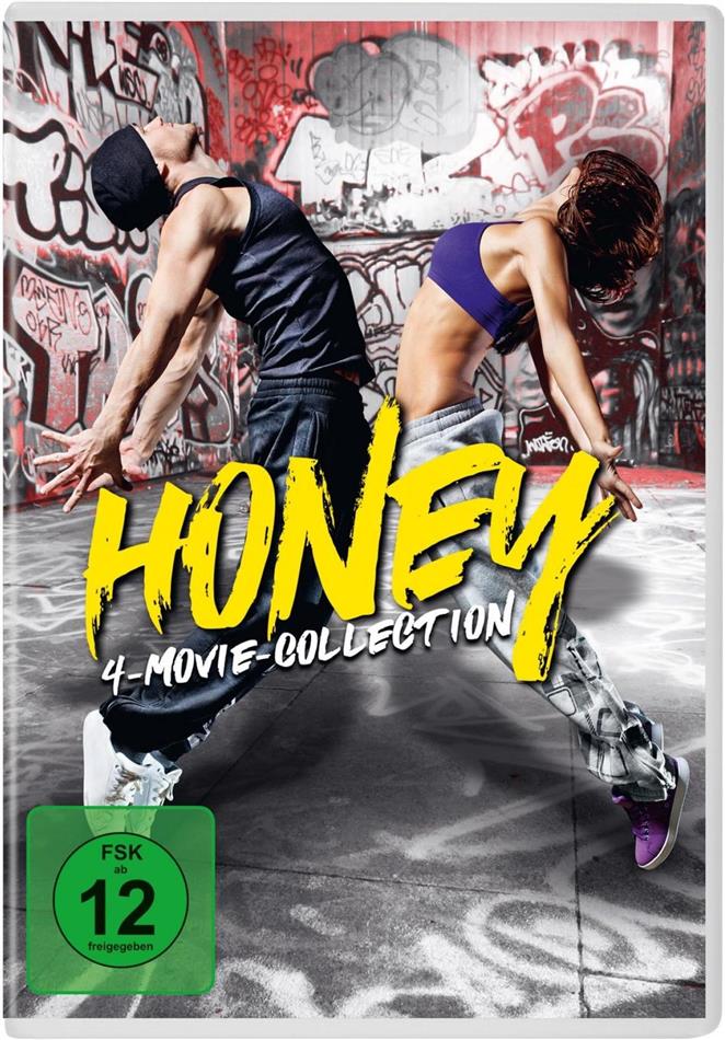 Honey 1-4 - 4-Movie-Collection 4 DVDs