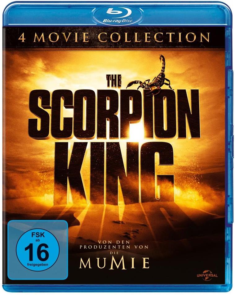The Scorpion King 1-4 4 Blu-rays