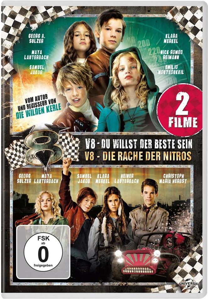 V8 - Du willst der Beste sein / V8 - Die Rache der Nitros 2 DVDs