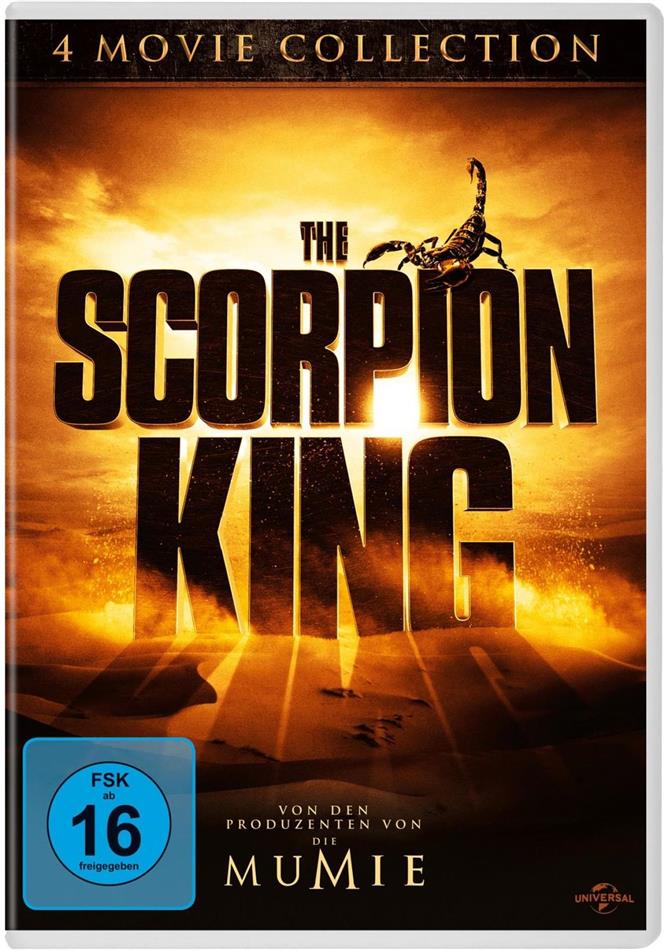 The Scorpion King 1-4 4 DVDs
