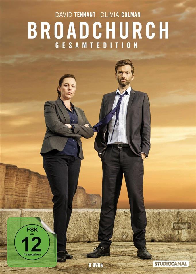 Broadchurch - Staffel 1-3 9 DVDs