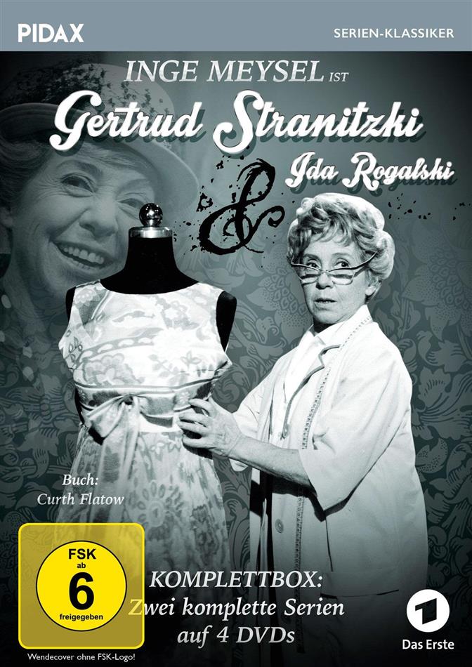 Gertrud Stranitzki / Ida Rogalski - Zwei komplette Serien mit Inge Meysel Pidax Serien-Klassiker, 4 DVDs