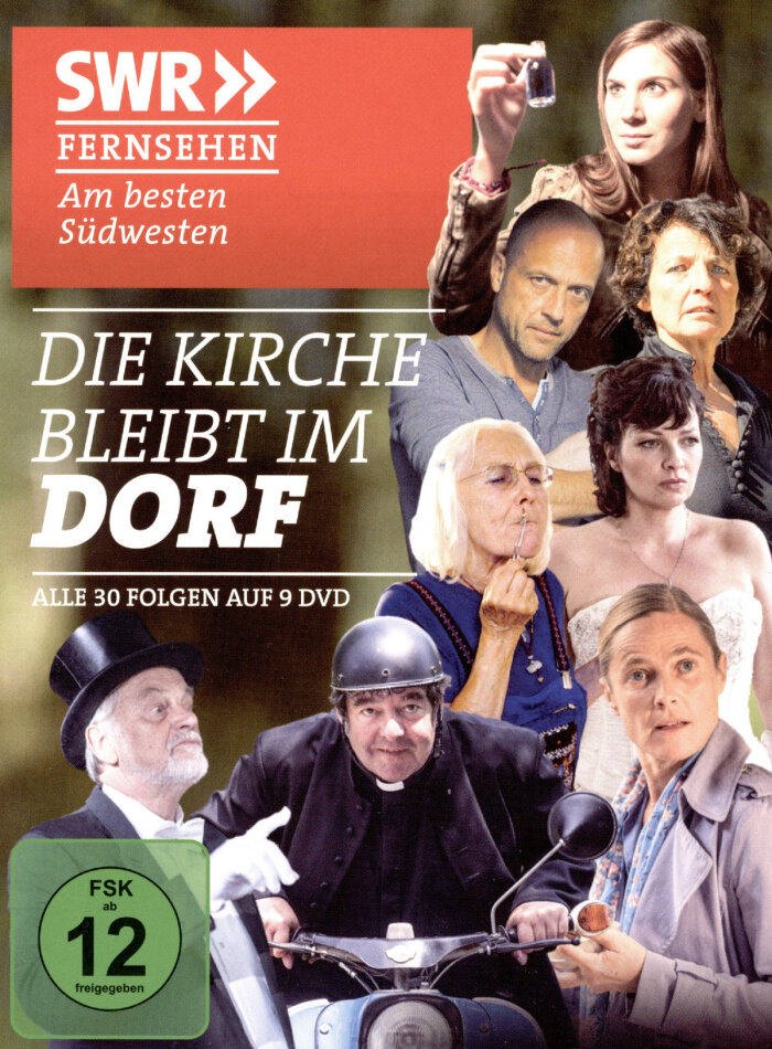Die Kirche bleibt im Dorf - Staffeln 1-4 9 DVDs