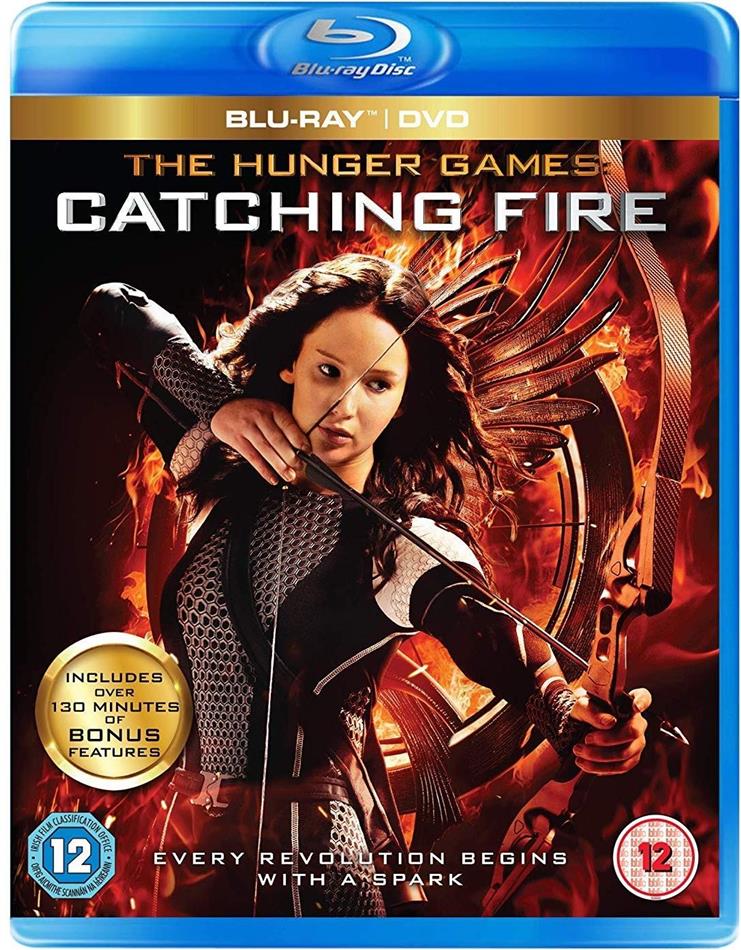 The Hunger Games 2 - Catching Fire (2013) Blu-ray + DVD