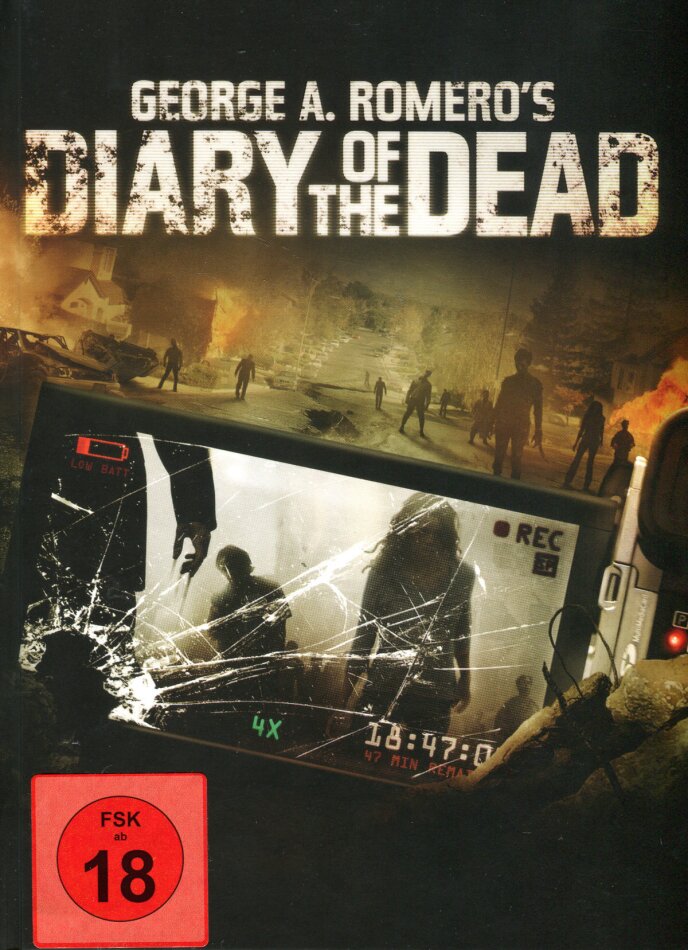 Diary of the Dead (2007) Cover A, Limited Edition, Mediabook