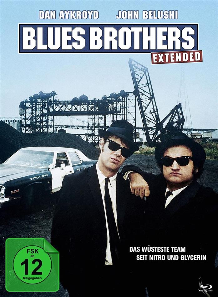 Blues Brothers (1980) Deluxe Edition, Extended Edition, Limited Edition, Mediabook, 2 Blu-rays + DVD