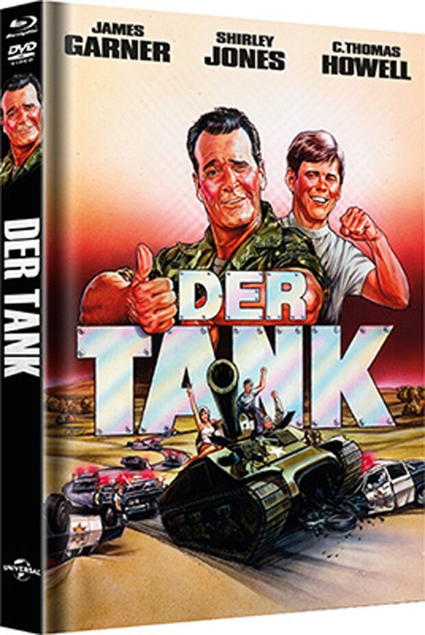 Der Tank (1984) Cover A, Limited Edition, Mediabook, Blu-ray + DVD