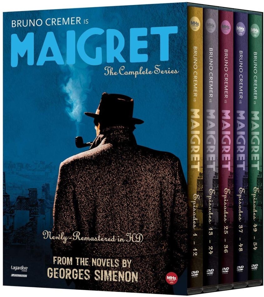 Bruno Cremer is Maigret - The Complete Series 27 DVDs