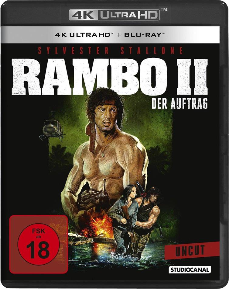 Rambo 2 - Der Auftrag (1985) Uncut, 4K Ultra HD + Blu-ray