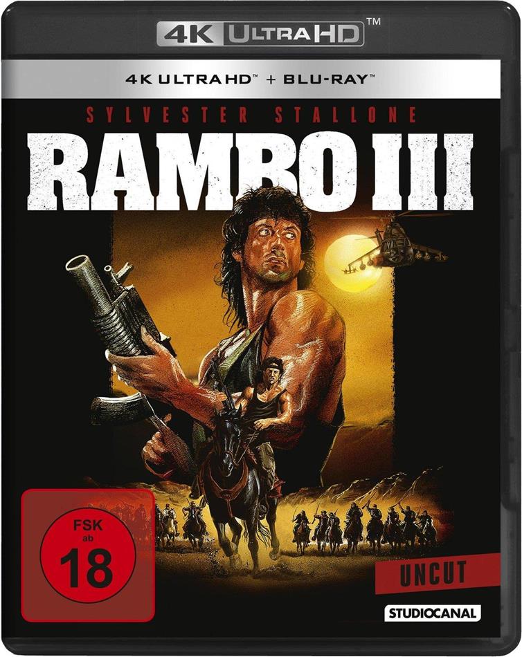 Rambo 3 (1988) Uncut, 4K Ultra HD + Blu-ray
