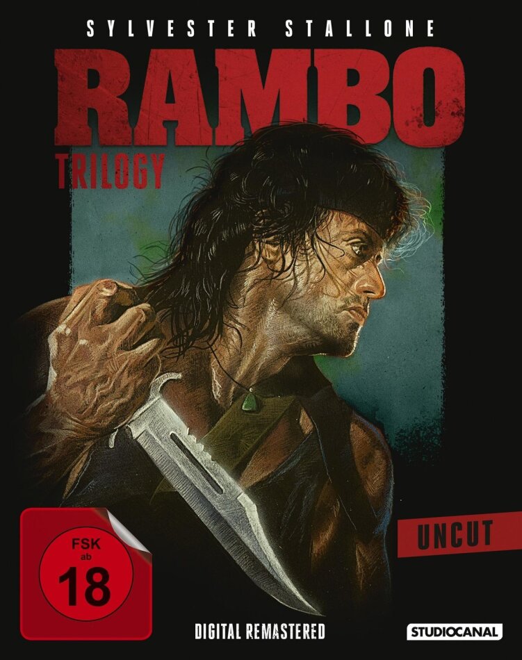Rambo Trilogy Uncut, 3 Blu-rays