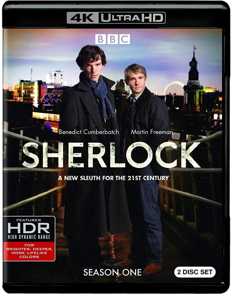 Sherlock - Season 1 BBC, 2 4K Ultra HDs