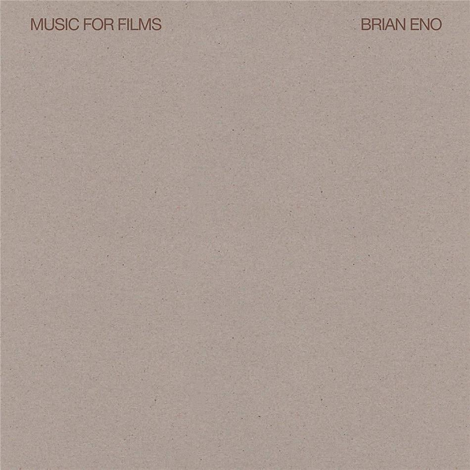 Brian Eno - Music For Films 2018 Reissue, LP