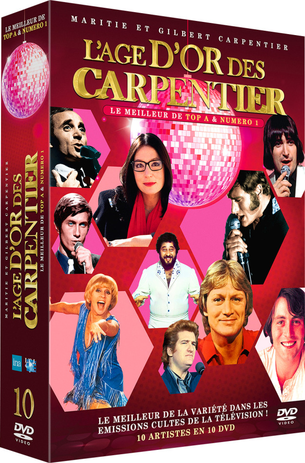 L'âge d'or des Carpentier - Le meilleur de Top A & Numéro 1 10 DVDs