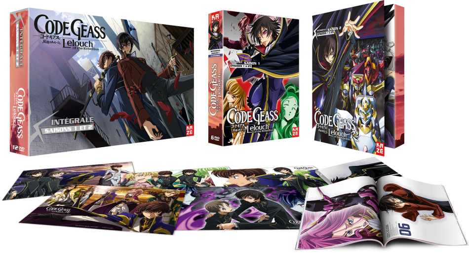 Code Geass Lelouch of the Rebellion - Intégrale - Saisons 1 & 2 4 Blu-ray