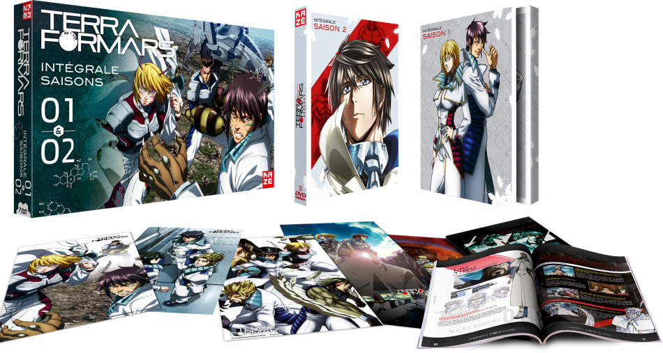 Terra Formars - Intégrale - Saisons 1 & 2 7 DVDs