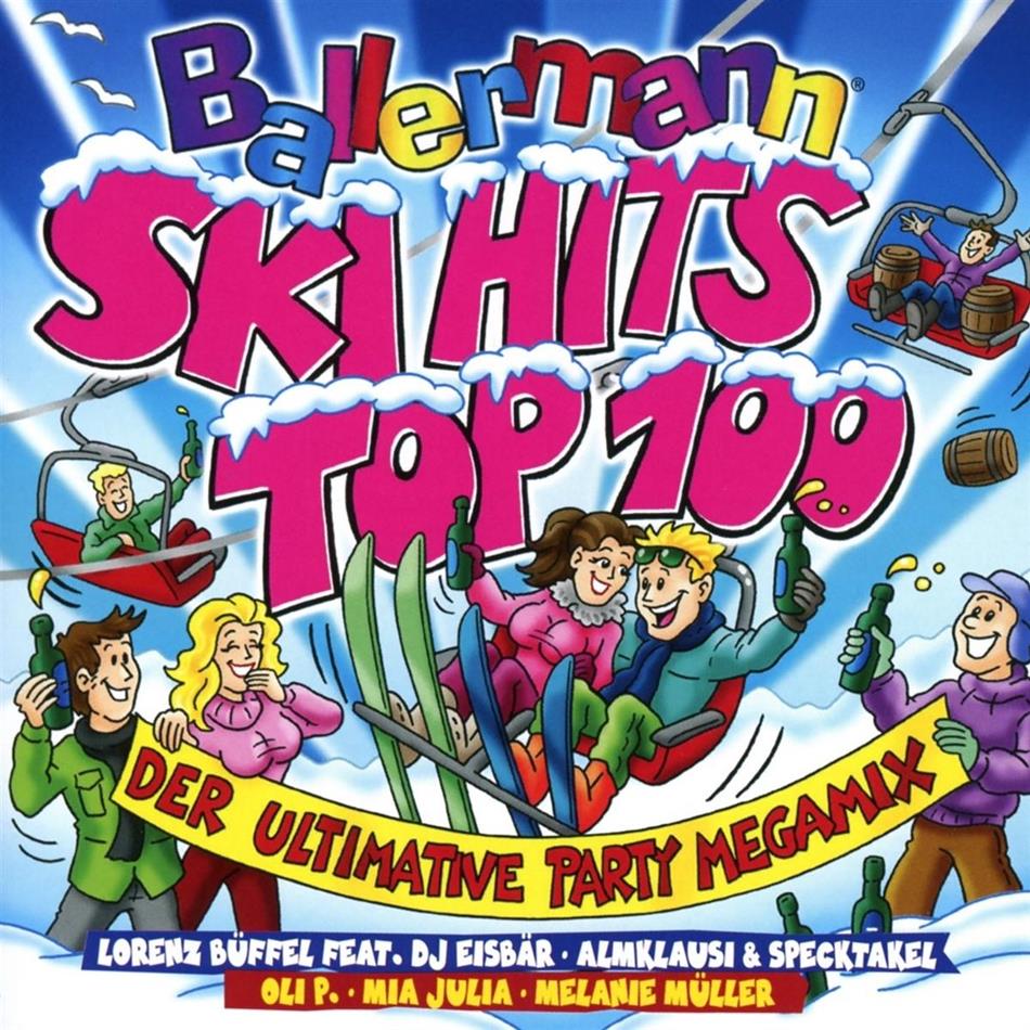 Ballermann Ski Hits Top 100 - Ultimativer Party Megamix 2 CDs