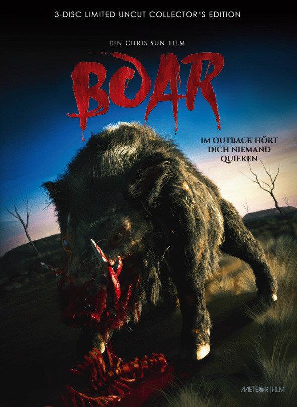 Boar (2017) Cover C, Collector's Edition, Limited Edition, Mediabook, Uncut, Blu-ray + 2 DVDs